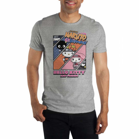 Naruto x Hello Kitty and Friends Crossover T-Shirt